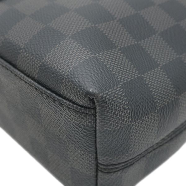 Louis Vuitton 2-Way Anton Tote Bag Damier Graphite Canvas Silver — view 4