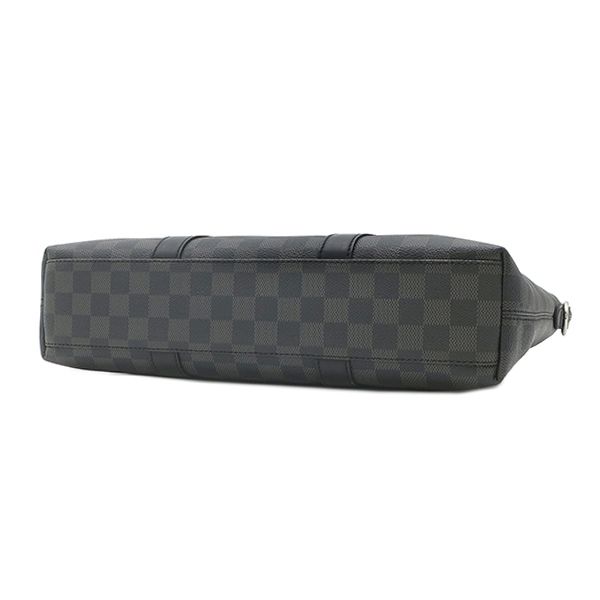 Louis Vuitton 2-Way Anton Tote Bag Damier Graphite Canvas Silver — view 3