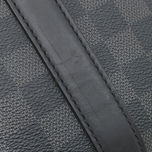 Louis Vuitton 2-Way Anton Tote Bag Damier Graphite Canvas Silver — view 7