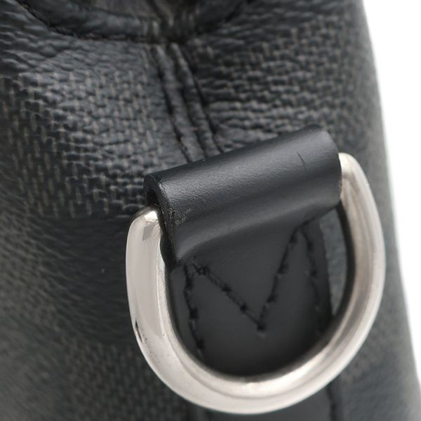 Louis Vuitton 2-Way Anton Tote Bag Damier Graphite Canvas Silver — view 6