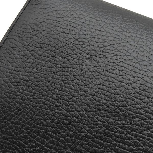 Gucci Shoulder Bag Interlocking G Chain Leather Black Gold — view 5