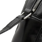 Saint Laurent Shoulder Bag Lou Leather Black Silver YSL Cassandra with Tassel — view 8