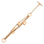 Hermes Bracelet Clou de H Rose Gold Pink Chain — view 2