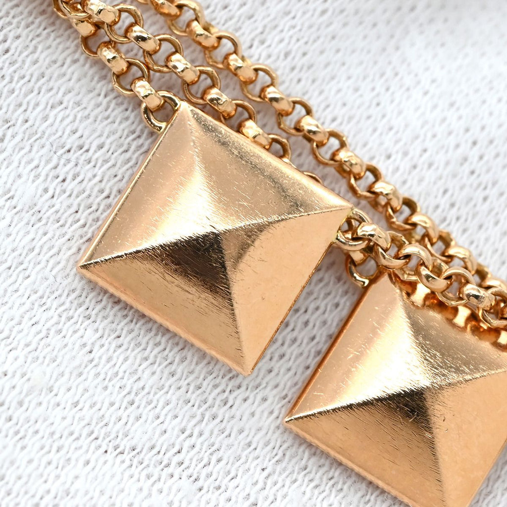 Hermes Bracelet Clou de H Rose Gold Pink Chain — view 3