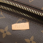 Louis Vuitton 2-Way Bag Pochette Metis MM Monogram Canvas Gold Shoulder Handbag — view 7