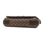 Louis Vuitton Shoulder Bag Brooklyn MM Damier Canvas Silver Brown — view 3