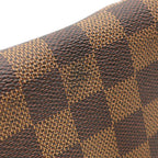 Louis Vuitton Shoulder Bag Brooklyn MM Damier Canvas Silver Brown — view 6