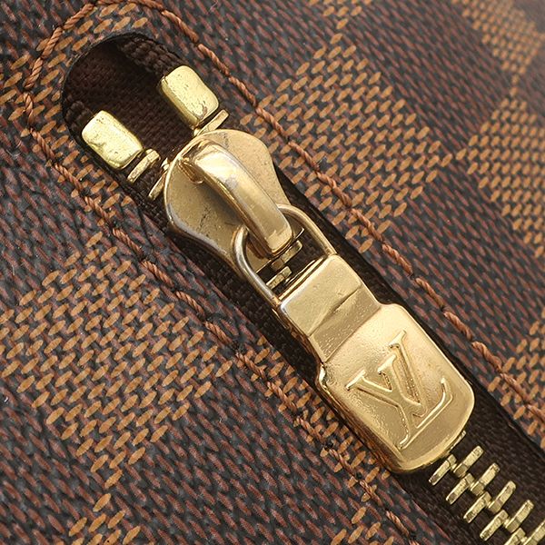 Louis Vuitton Shoulder Bag Brooklyn MM Damier Canvas Silver Brown — view 7