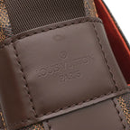 Louis Vuitton Shoulder Bag Bastille Damier Canvas Ebene Gold Brown — view 7