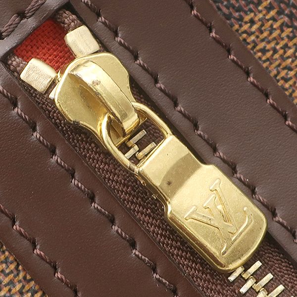 Louis Vuitton Shoulder Bag Bastille Damier Canvas Ebene Gold Brown — view 8