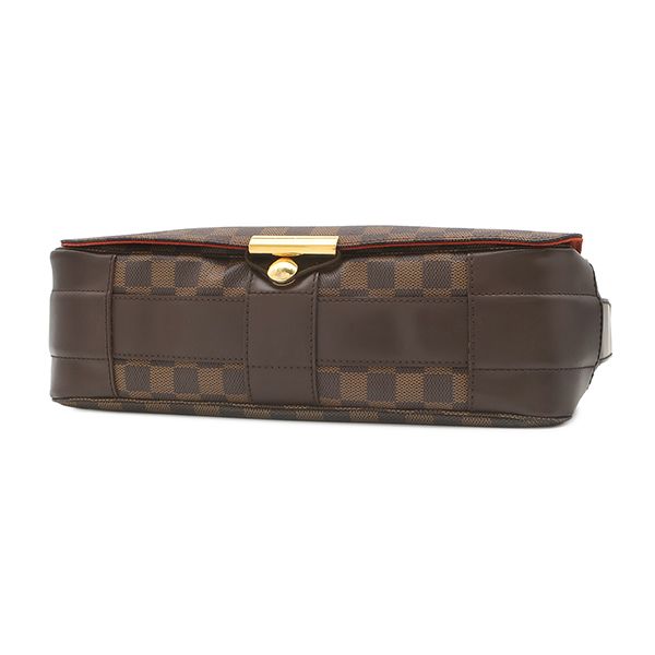 Louis Vuitton Shoulder Bag Bastille Damier Canvas Ebene Gold Brown — view 3