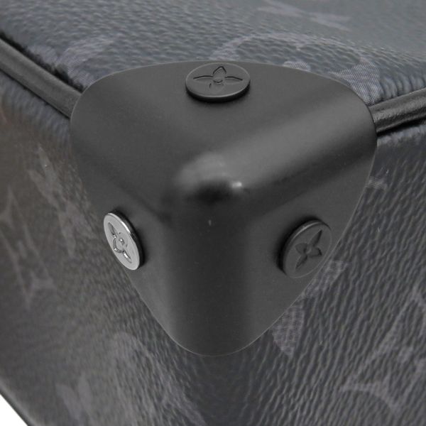 Louis Vuitton Shoulder Bag Mini Soft Trunk Monogram Eclipse Matte Black — view 4
