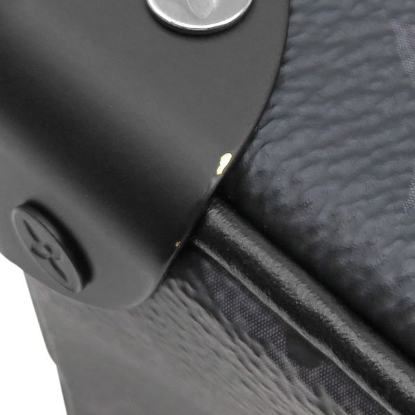 Louis Vuitton Shoulder Bag Mini Soft Trunk Monogram Eclipse Matte Black — view 5