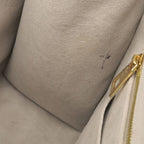 Louis Vuitton Tote Bag On The Go MM Monogram Empreinte Bicolor Tourterelle Cream — view 6