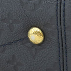 Louis Vuitton Handbag Artsy MM Monogram Empreinte Infini Gold Tote Navy — view 5