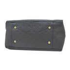 Louis Vuitton Handbag Artsy MM Monogram Empreinte Infini Gold Tote Navy — view 3