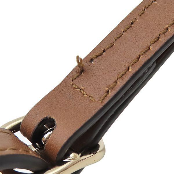 Gucci Shoulder Bag GG Emblem Mini Supreme Canvas Beige Brown Gold — view 5