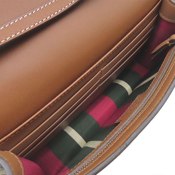 Gucci Shoulder Bag GG Emblem Mini Supreme Canvas Beige Brown Gold — view 8