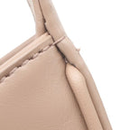 Saint Laurent Shoulder Bag Buckle Cassette Mini Leather Pink Beige Gold Le 5 A 7 — view 5