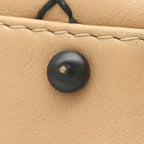 Chanel Wild Stitch Boston Bag Leather Beige Matte Black CC Logo 64 — view 6