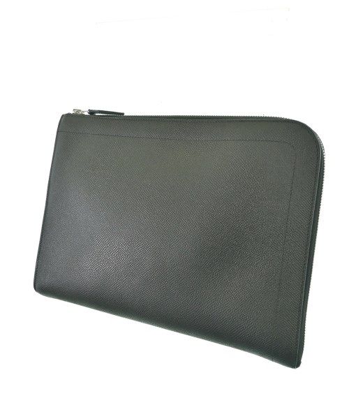 Hermes Zip Tablet Veau Epsom Black Clutch — view 5