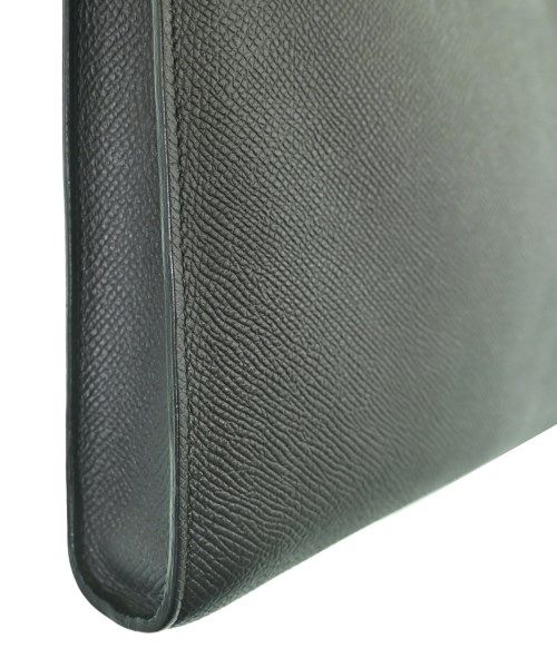 Hermes Zip Tablet Veau Epsom Black Clutch — view 6