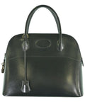 Hermes Bolide 31 Box Calf Gold Handbag