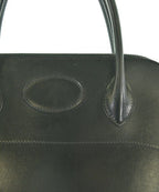 Hermes Bolide 31 Box Calf Gold Handbag — view 8