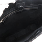Gucci 2-Way Tote Bag GG Supreme Canvas Leather Black — view 7