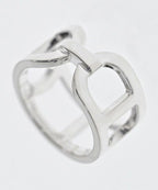 Hermes Ever Chaine D'ancre Ring New — view 3