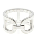 Hermes Ever Chaine D'ancre Ring New
