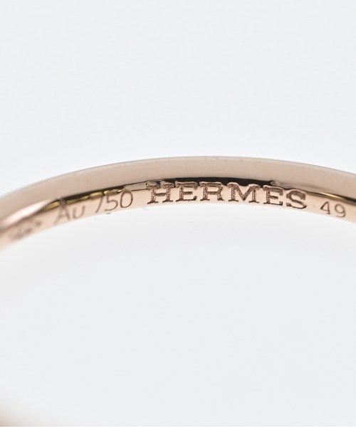 Hermes Gambade Ring 18k Pink Gold New — view 4