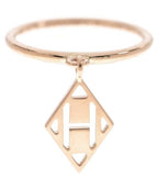 Hermes Gambade Ring 18k Pink Gold New