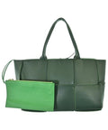 Bottega Veneta Maxi Intrecciato Arco Tote Bag