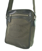 Prada Logo Jacquard Shoulder Bag — view 7