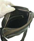 Prada Logo Jacquard Shoulder Bag — view 5