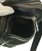 Prada Logo Jacquard Shoulder Bag — view 6