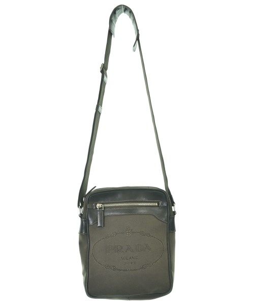 Prada Logo Jacquard Shoulder Bag — view 3