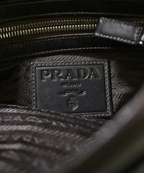 Prada Logo Jacquard Shoulder Bag — view 4