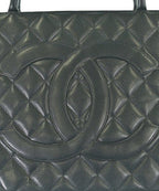 Chanel Reissue Tote Bag CC Logo Caviar Leather — view 8