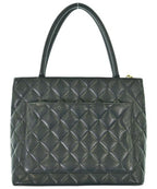 Chanel Reissue Tote Bag CC Logo Caviar Leather — view 2