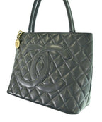 Chanel Reissue Tote Bag CC Logo Caviar Leather — view 5