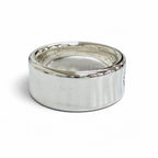 Hermes Eclipse Ribbon Ring H Logo Silver — view 3