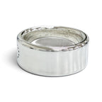Hermes Eclipse Ribbon Ring H Logo Silver — view 2