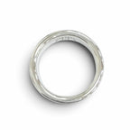 Hermes Eclipse Ribbon Ring H Logo Silver — view 5
