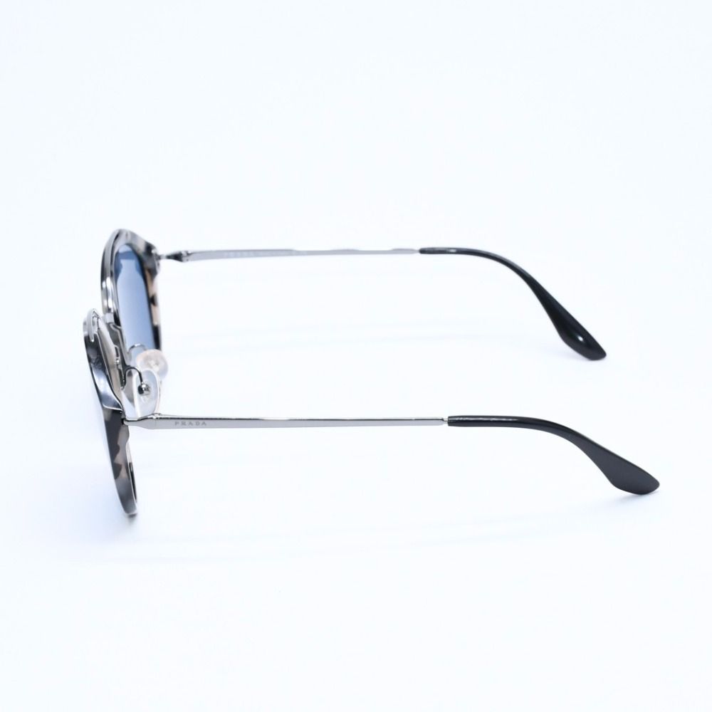 Prada Sunglasses Eyewear Marble Pattern Black Acetate — view 6