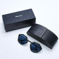 Prada Sunglasses Eyewear Marble Pattern Black Acetate
