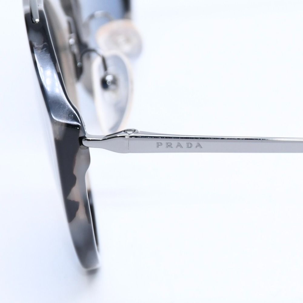 Prada Sunglasses Eyewear Marble Pattern Black Acetate — view 7