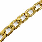 Chanel Vintage CC Logo Coin Motif Chain Belt Gold — view 6