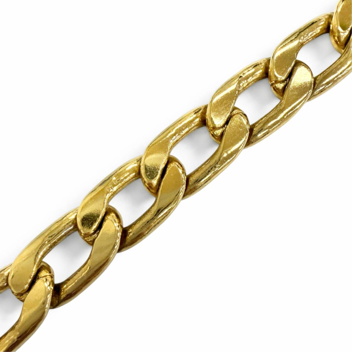 Chanel Vintage CC Logo Coin Motif Chain Belt Gold — view 6